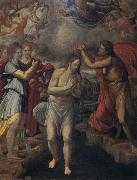 Juan Fernandez de Navarrete Baptism of Christ oil painting artist